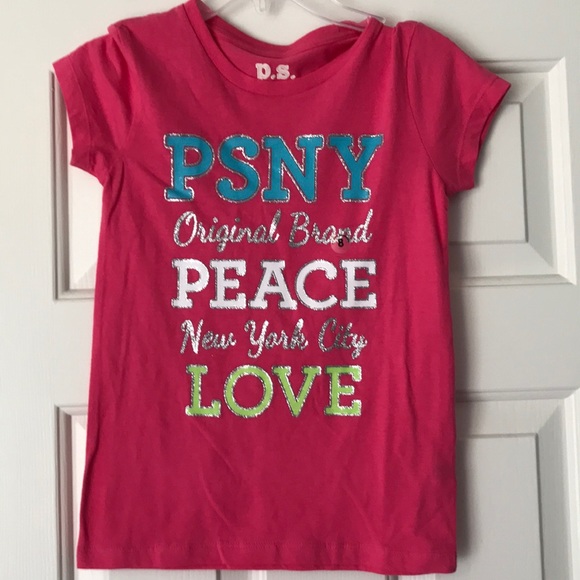 NWOT p.s. Aeropostale pink tee - Picture 1 of 1